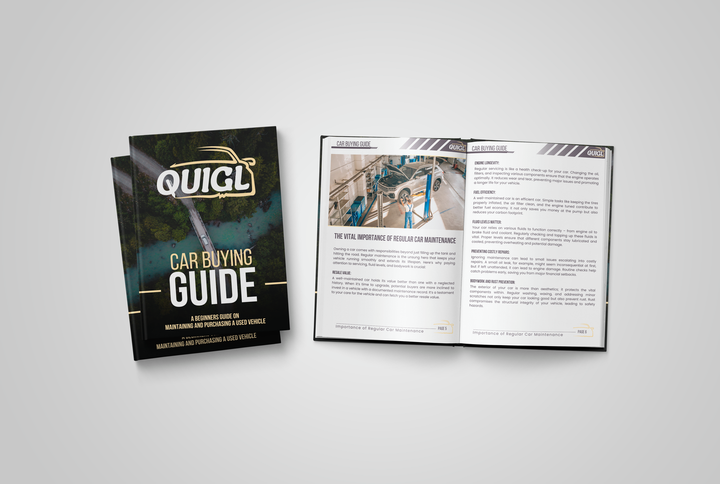 QUIGL Car Buying Guide - E Book